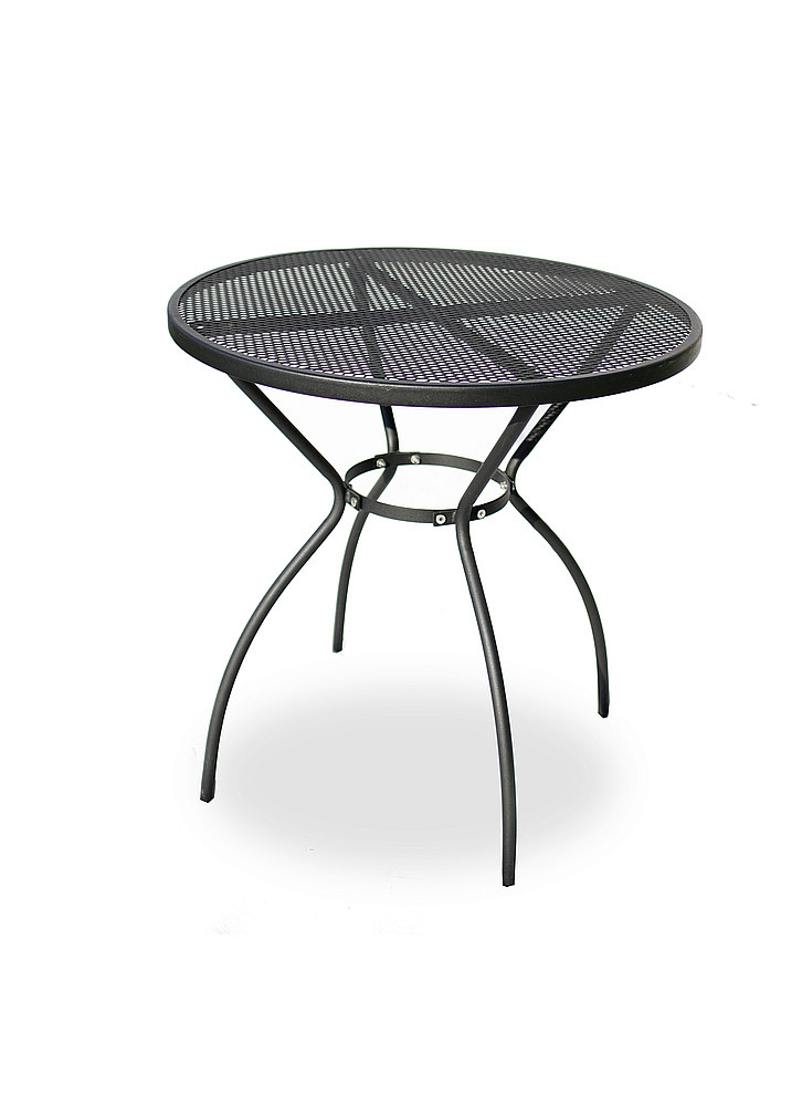 DEOKORK Kovový stôl STEEL (ø70 cm)