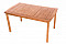 Záhradný pevný stôl obdĺžnik HARMONY 150x90 cm (teak)