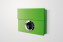 Schránka na listy RADIUS DESIGN (LETTERMANN XXL grün 550B) zelená - zelená