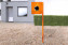 Schránka na listy RADIUS DESIGN (LETTERMANN 2 STANDING orange 564A) oranžová - oranžová