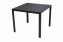 Hliníkový stôl TRENTO 90 x 90 cm - čierna