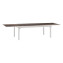 Hliníkový stôl VALENCIA 200/320 cm (biela) - Biela