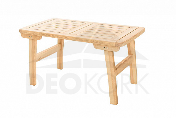 Masívny záhradný stôl z borovice ROMANTIC (32 mm) - rôzne dĺžky