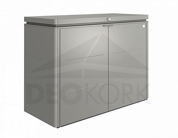 Multiúčelový úložný box HighBoard 200 x 84 x 127 (sivý kremeň metalíza)