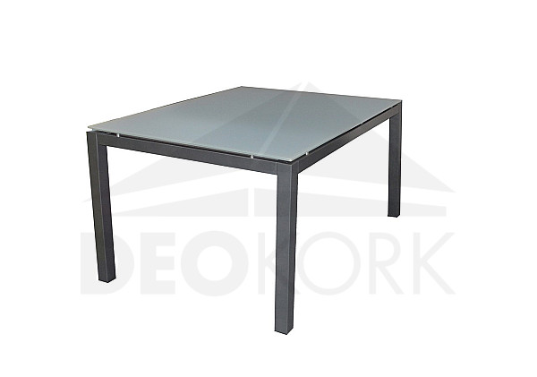 Hliníkový stôl SALERNO 90x90 cm