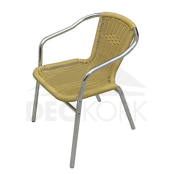 Záhradná hliníková stolička MCR 015