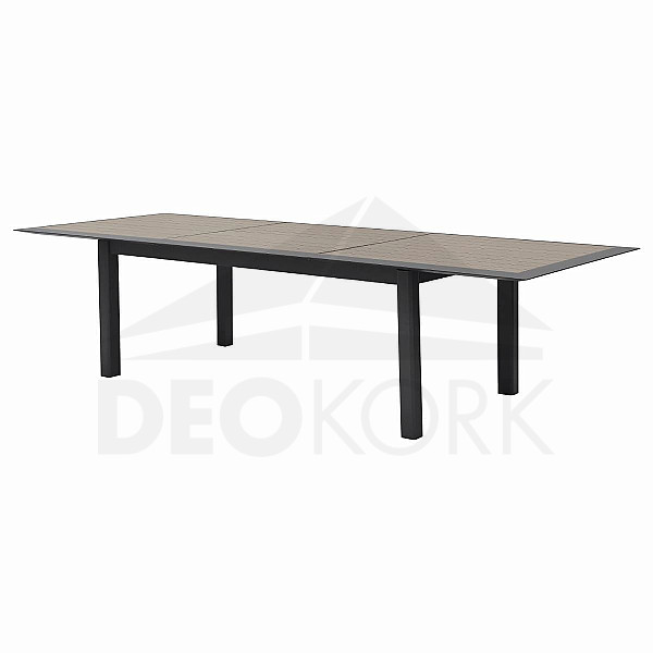Hliníkový stôl VERMONT 216/316 cm (antracit)