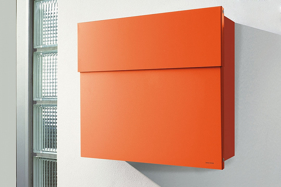 E-shop Radius design cologne Schránka na listy RADIUS DESIGN (LETTERMANN 4 orange 560A) oranžová
