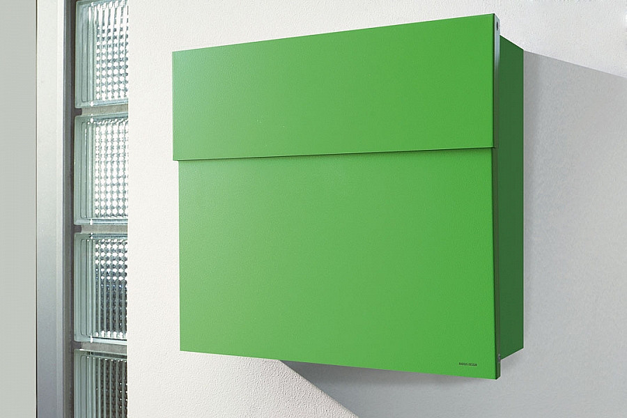 E-shop Radius design cologne Schránka na listy RADIUS DESIGN (LETTERMANN 4 grün 560B) zelená