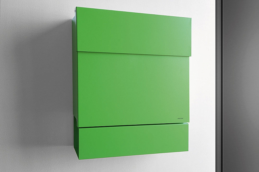E-shop Radius design cologne Schránka na listy RADIUS DESIGN (LETTERMANN 5 grün 561B) zelená