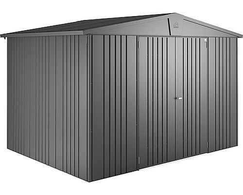 E-shop Biohort Záhradný domček BIOHORT Europa 5 - 316 × 228 cm (tmavo šedá metalíza)