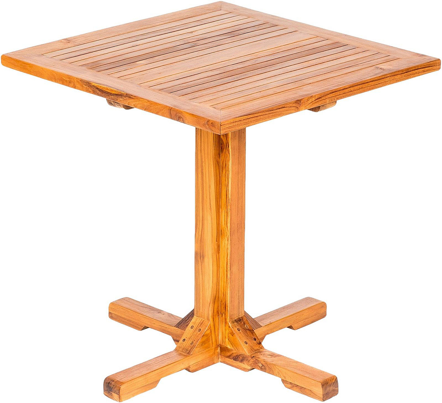 DEOKORK Záhradný teakový stôl DANTE 75x75 cm