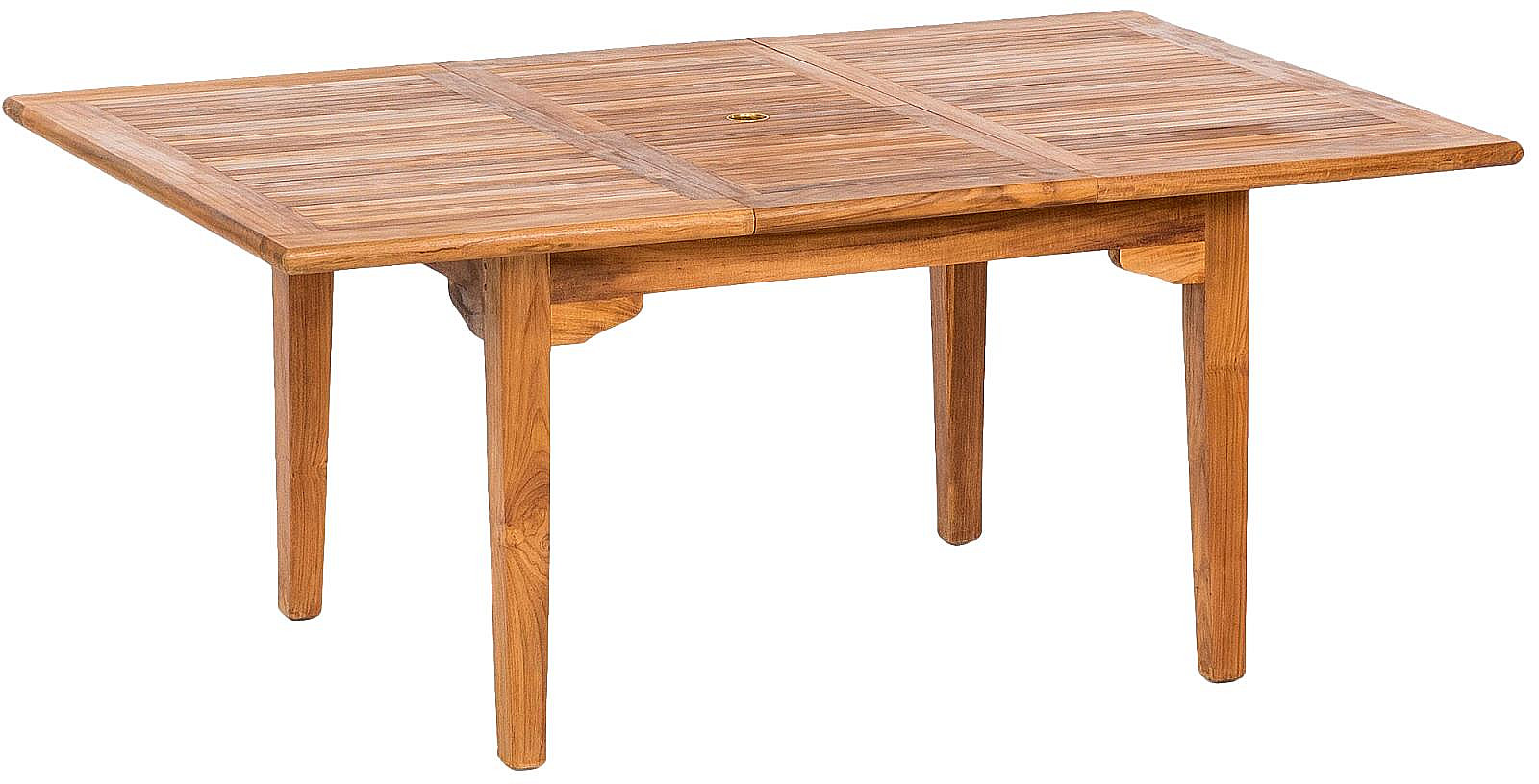 DEOKORK Záhradný stôl obdĺžnikový ELEGANTE (rôzne dĺžky) 110/160x90 cm