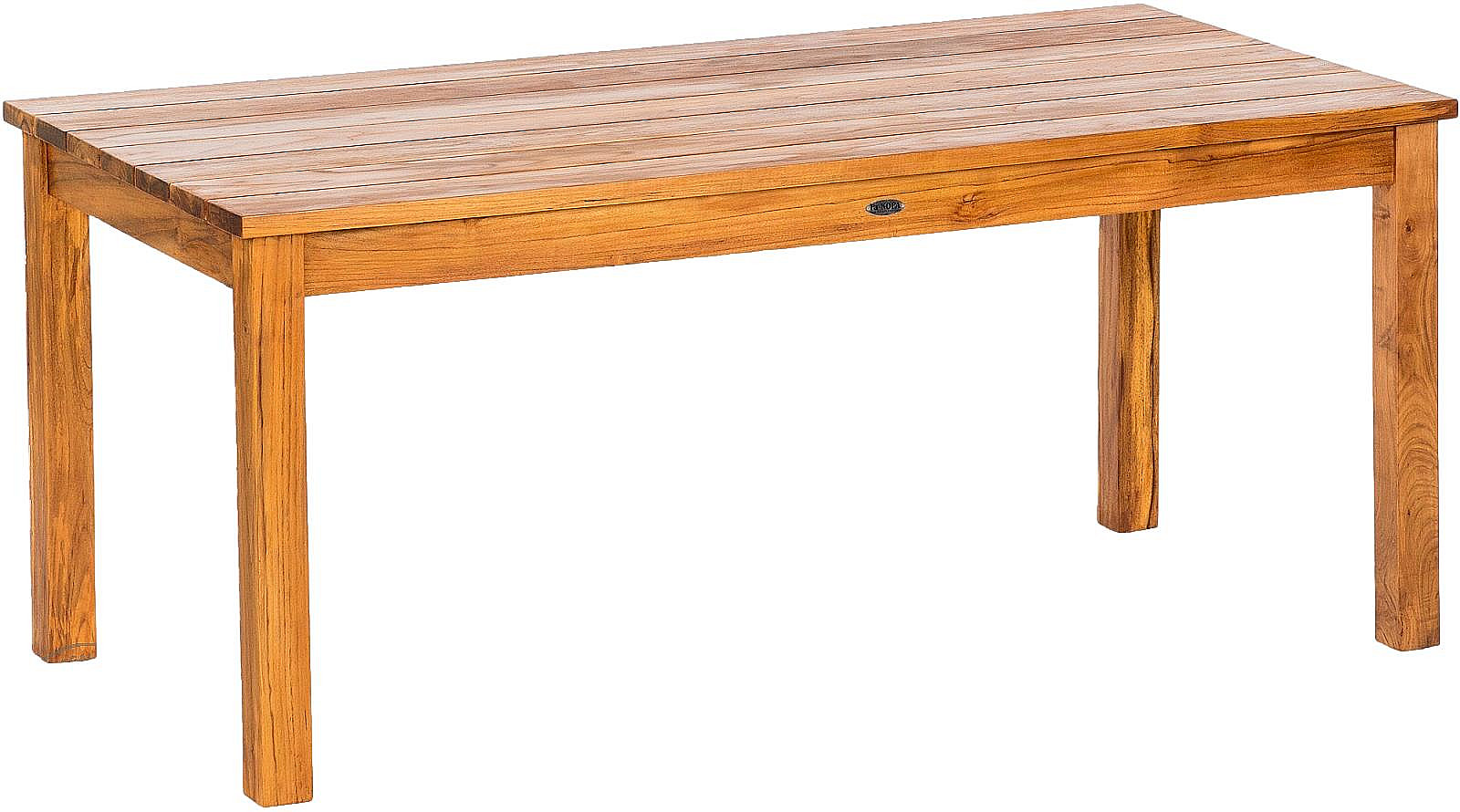 DEOKORK Záhradný teakový stôl GIOVANNI (rôzne dĺžky) 220x100 cm