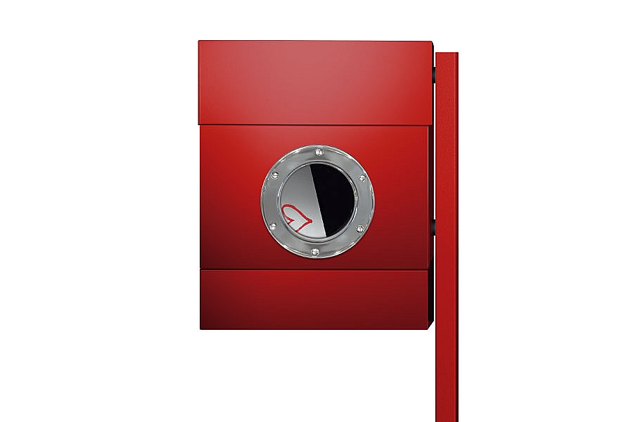 E-shop Radius design cologne Schránka na listy RADIUS DESIGN (LETTERMANN 2 STANDING red 564R) červená