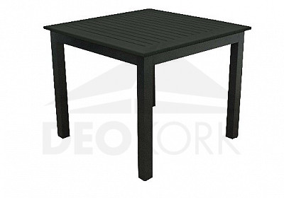 Hliníkový stôl EXPERT 90 x 90 cm (antracit)