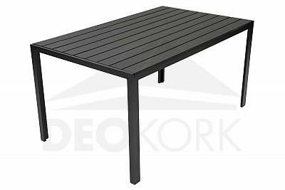Hliníkový stôl TRENTO 150 x 90 cm