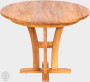 Záhradný teakový stôl DANTE ⌀ 100 cm