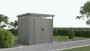 Záhradný domček plocha 230 x 230 cm (sivá)