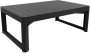 Záhradný stôl z umelého ratanu LINCOLN 2v1 (antracit)