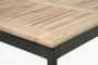Hliníkový stôl pevný CONCEPT 150x90 cm (teak)