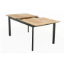Hliníkový stôl rozkladací CONCEPT 150 / 210x90 cm (teak)