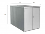 Multifunkčný úložný priestorový box Minigaráž (strieborná metalíza)