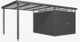 Záhradný domček BIOHORT Highline H5 275 × 315 cm (tmavo šedá metalíza)