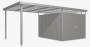 Záhradný domček BIOHORT Highline H5 duo 275 × 315 cm (sivý kremeň metalíza)