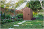 Záhradný domček plocha 126 x 183 cm (hneda)