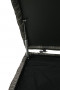 Box na podušky 90 x 90 cm BORNEO LUXURY (sivá)