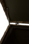 Box na podušky 170 x 90 cm BORNEO LUXURY (hnedá)