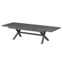 Hliníkový stôl BERGAMO II. 250/330 cm (antracit)