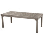 Hliníkový stôl FLORENCIE 200/320 cm (šedo-hnedá)