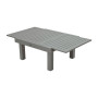Hliníkový stôl rozkladací aj výškovo nastaviteľný 90/150x90 cm TITANIUM (2v1)