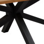 Hliníkový jedálenský stôl LINCOLN (antracit)