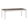 Hliníkový stôl VALENCIA 200/320 cm (biela)