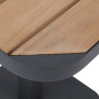 Hliníkový stôl CAPRI 70x70 cm (antracit)