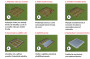 Základ na zemný skrutky Biohort pre Panorama P1 252 x 132 (svahy a trávnaté povrchy)